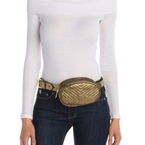 STEVE MADDEN Fanny Pack Boho Glittery Sz S, M, L